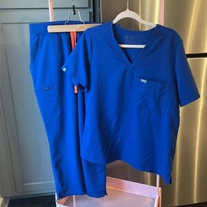 Figs Blue Women's Top